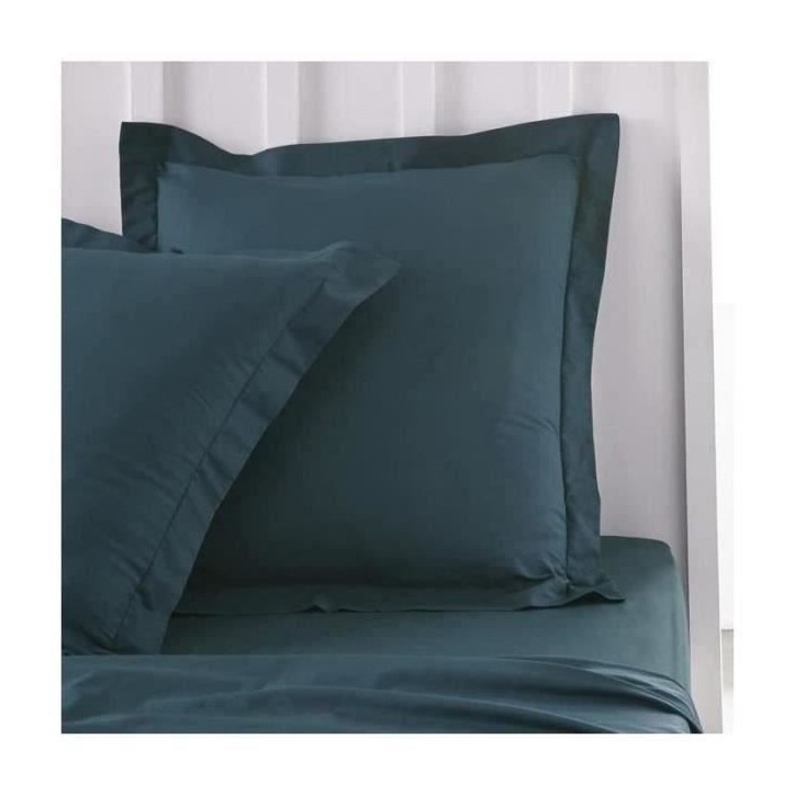 Taie d'oreiller Maison Lefebvre TO 63x63 + Oxford 5 cm 100% coton 57 fils