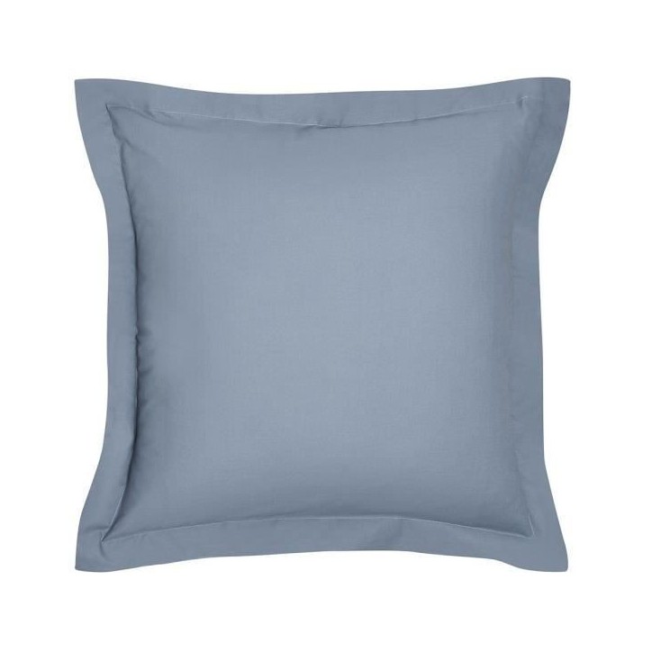 Taie d'oreiller TODAY Essential - 63 x 63+5 cm - 100% Coton uni - Denim