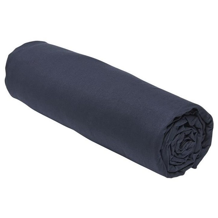 Drap housse - TODAY - 160 x 200 cm + 30 cm - Coton - Organic Navy Drap housse - TODAY - 160 x 200 cm + 30 cm - Coton - Organic Navy