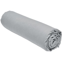 Drap housse - TODAY - 180 x 200 cm + 30 cm - Coton - Organic Acier