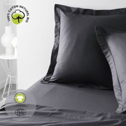 Taie d'oreiller - TODAY - 63 x 63 cm - Coton bio - Certifié oeko-Tex