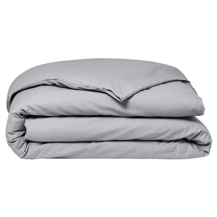 Housse de couette - TODAY - 220 x 240 cm - Coton - Organic Acier Housse de couette - TODAY - 220 x 240 cm - Coton - Organic Acier