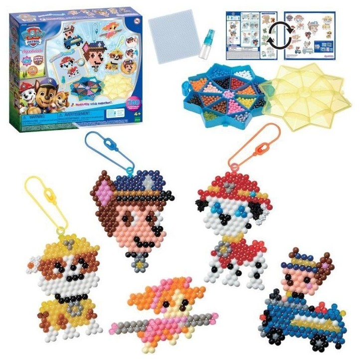 Le mega coffret - AQUABEADS - Pat'Patrouille - 800 perles - Des 4 ans Le mega coffret - AQUABEADS - Pat'Patrouille - 800 perles - Des 4 ans