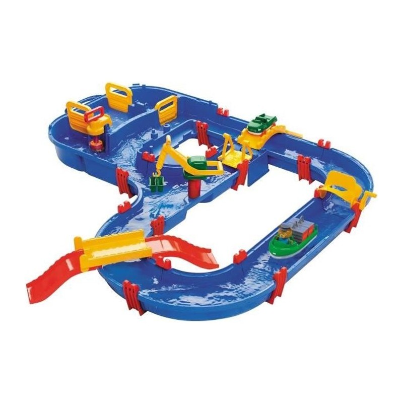 Smoby - Circuit aquatique Mega Bridge Aquaplay - 35 accessoires inclus Smoby - Circuit aquatique Mega Bridge Aquaplay - 35 accessoires inclus