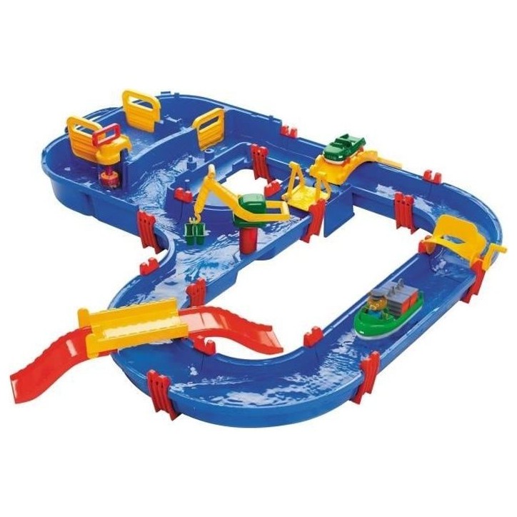 Smoby - Circuit aquatique Mega Bridge Aquaplay - 35 accessoires inclus Smoby - Circuit aquatique Mega Bridge Aquaplay - 35 accessoires inclus