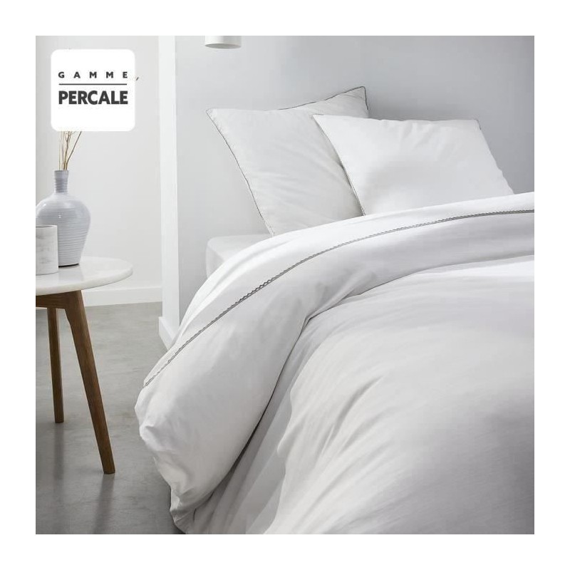 Parrure de lit TODAY Prestige - 240 x 260 cm - 2 personnes - 100% Perc Parrure de lit TODAY Prestige - 240 x 260 cm - 2 personnes - 100% Perc