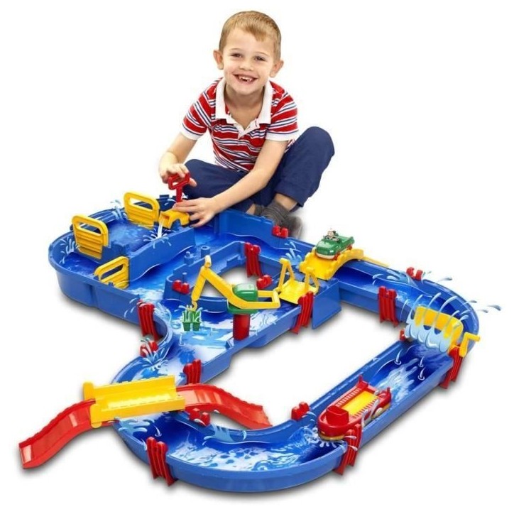 Smoby - Circuit aquatique Mega Bridge Aquaplay - 35 accessoires inclus Smoby - Circuit aquatique Mega Bridge Aquaplay - 35 accessoires inclus