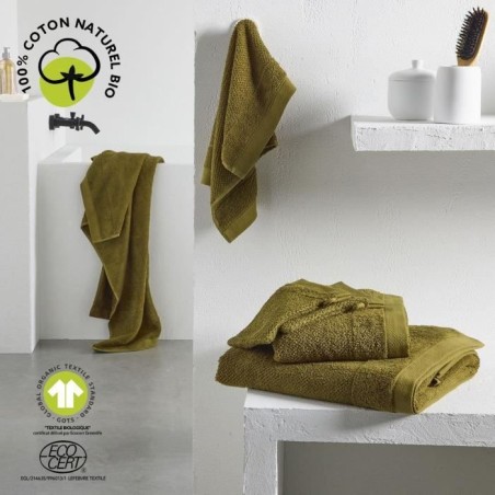Serviette de bain - TODAY - 50 x 90 cm - Coton - Organic Bronza