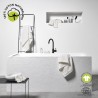 Drap de bain - TODAY - 70 x 130 cm - Coton - Organic Craie