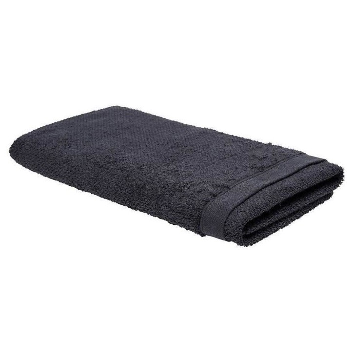 Drap de bain - TODAY - 70 x 130 cm - Coton - Organic Fusain Drap de bain - TODAY - 70 x 130 cm - Coton - Organic Fusain