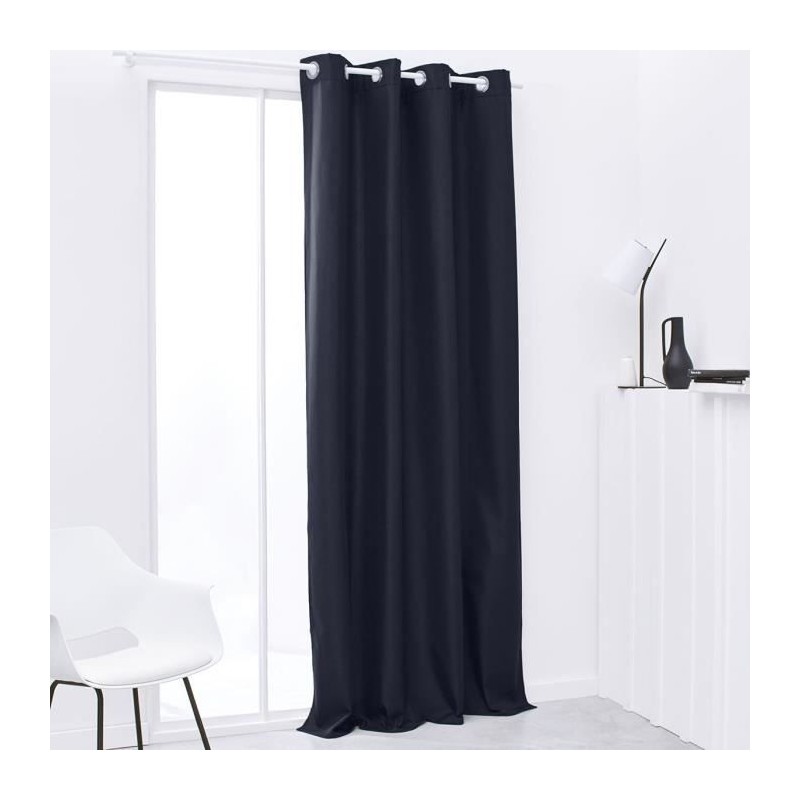 TODAY Rideau Isolant Thermique Essential Uni - 140 x 240 cm - Navy TODAY Rideau Isolant Thermique Essential Uni - 140 x 240 cm - Navy