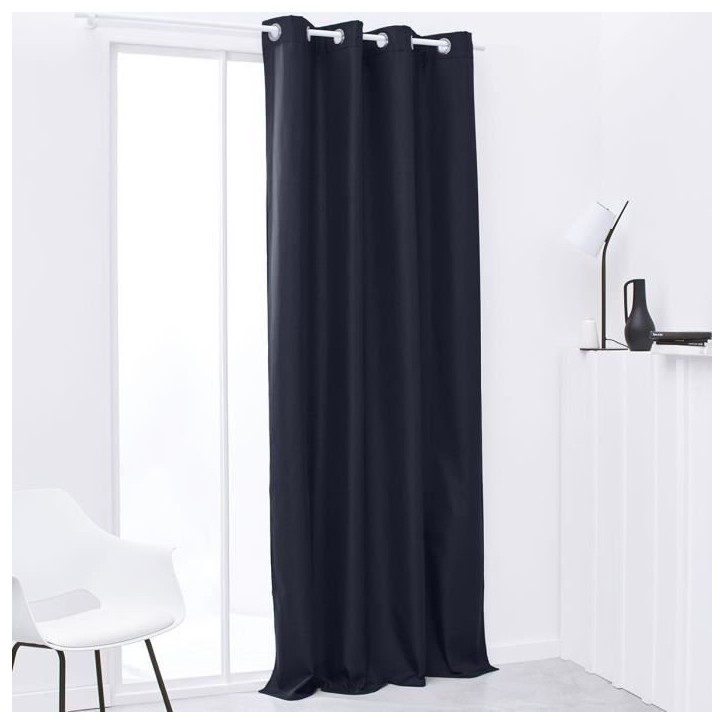 TODAY Rideau Isolant Thermique Essential Uni - 140 x 240 cm - Navy
