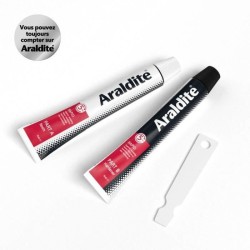 Colle époxy bi-composant - CYANOLIT - Araldite - Rapid - 2 x 15 ml -