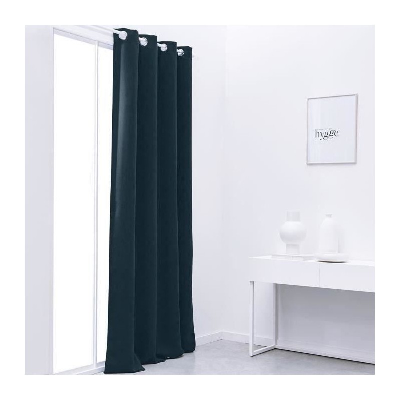 TODAY Rideau Occultant Essential Uni - 140 x 240 cm - Paon TODAY Rideau Occultant Essential Uni - 140 x 240 cm - Paon