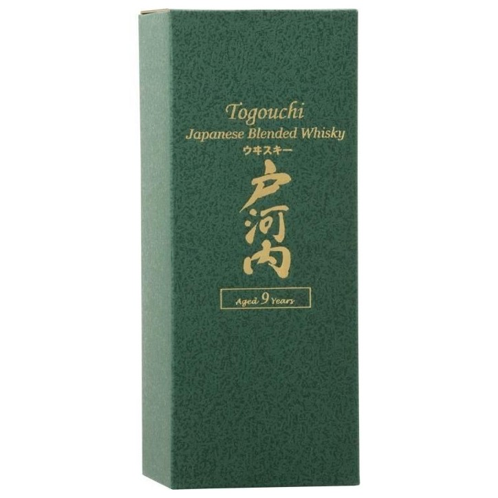 Whisky Togouchi 9 ans - Blended whisky - Japon - 40%vol - 70cl sous étui