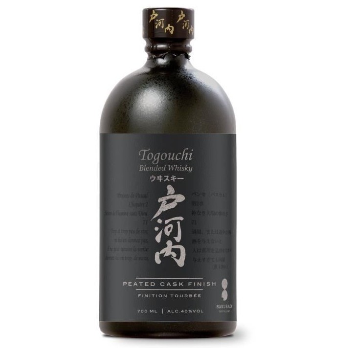 Togouchi - Finition Tourbée - Blended Whisky Japonais - 40,0% Vol. - 70 cl - Etui