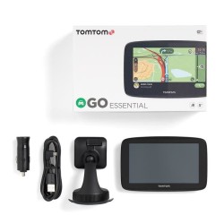 GPS auto TomTom GO Essential 5'' - cartographie Europe 49, Wi-Fi inté