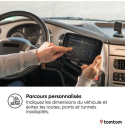 TomTom - GO Expert 6 Plus - GPS Poid Lourd, Bus, voiture - Planificati