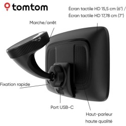 TomTom - GO Expert 7 Plus - GPS Poid Lourd, Bus, voiture - Planificati
