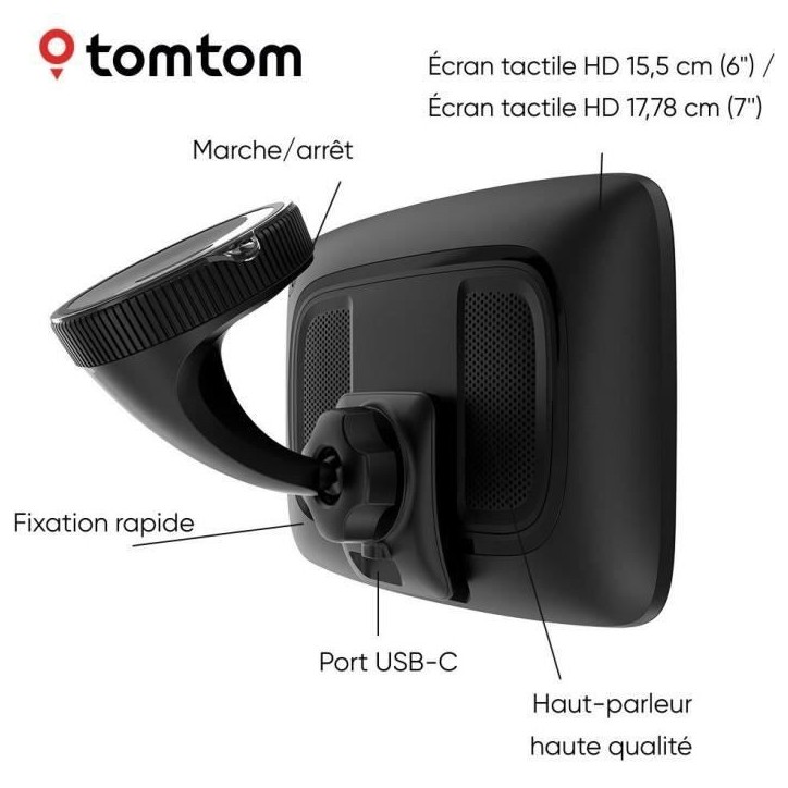 TomTom - GO Expert 7 Plus - GPS Poid Lourd, Bus, voiture - Planification de Parcours - TomTom Traffic - Carte Monde TomTom - GO Expert 7 Plus - GPS Poid Lourd, Bus, voiture - Planification de Parcours - TomTom Traffic - Carte Monde