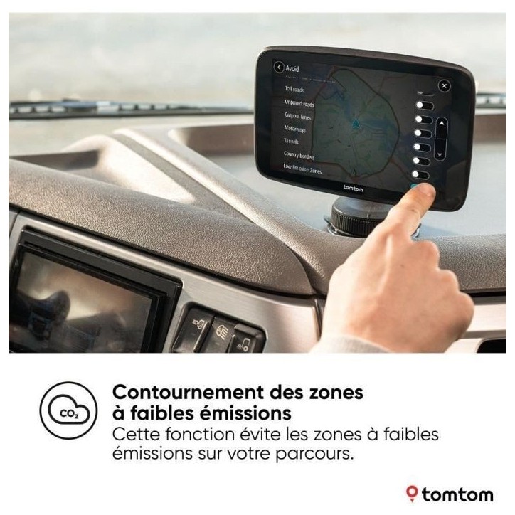 TomTom - GO Expert 7 Plus - GPS Poid Lourd, Bus, voiture - Planification de Parcours - TomTom Traffic - Carte Monde TomTom - GO Expert 7 Plus - GPS Poid Lourd, Bus, voiture - Planification de Parcours - TomTom Traffic - Carte Monde