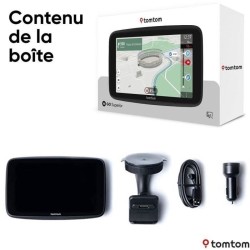 TomTom - GO Superior 6 - GPS Voiture - 6 pouces -TomTom Traffic - 2 an