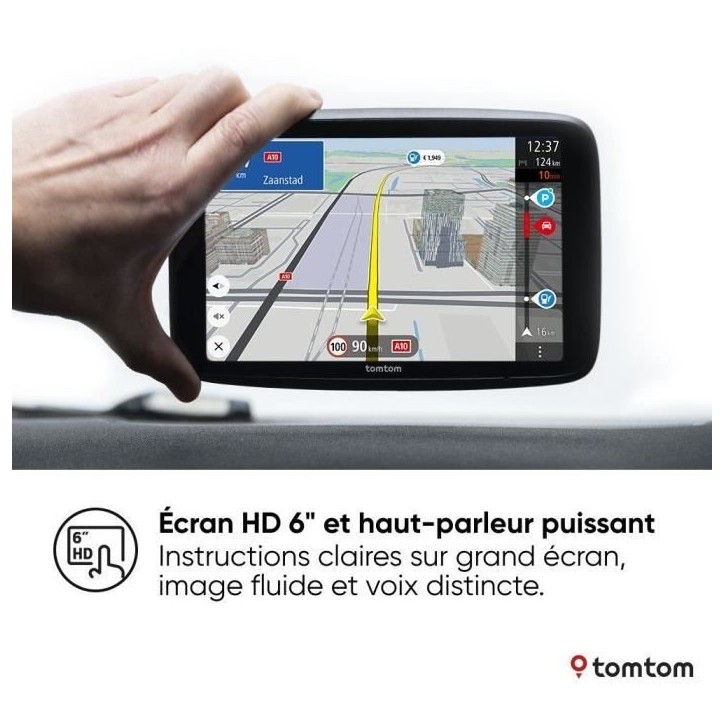 TomTom - GO Superior 6 - GPS Voiture - 6 pouces -TomTom Traffic - 2 ans de services Premium inlcus - Carte Monde