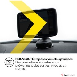TomTom - GO Superior 6 - GPS Voiture - 6 pouces -TomTom Traffic - 2 an