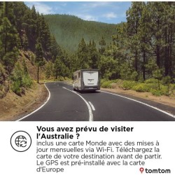 TomTom - GO Camper Max 2eme génération - GPS Camping-car, caravanes