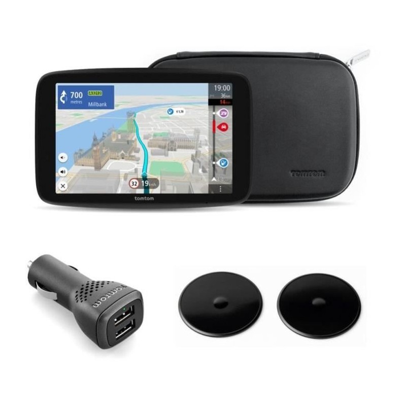 TomTom - GO Camper Max 2eme génération Premium Pack - GPS Camping-ca TomTom - GO Camper Max 2eme génération Premium Pack - GPS Camping-ca