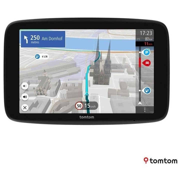 TomTom - GO Navigator 7 - GPS Voiture - 7 pouces - TomTom Traffic - Fixation Magnétique - Carte Europe