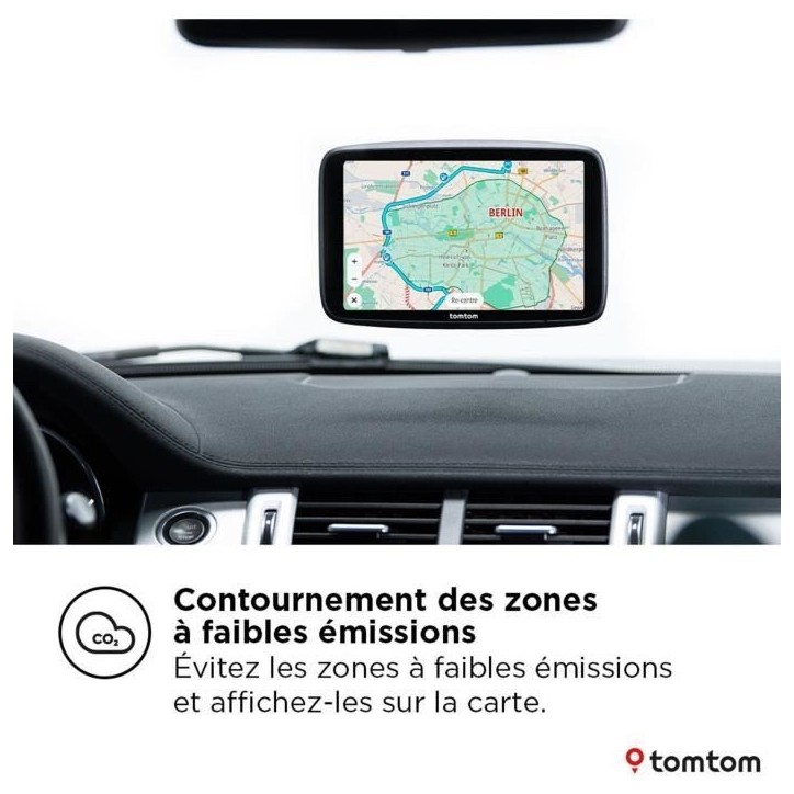 TomTom - GO Navigator 7 - GPS Voiture - 7 pouces - TomTom Traffic - Fixation Magnétique - Carte Europe