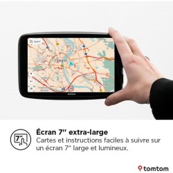 TomTom - GO Navigator 7 - GPS Voiture - 7 pouces - TomTom Traffic - Fi