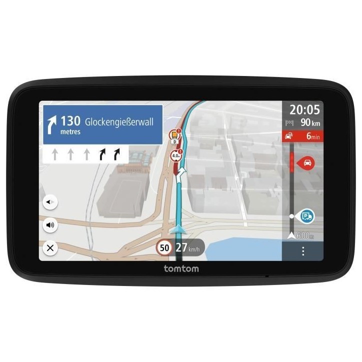 TomTom - GO Professional 6 2eme Génération - GPS Poid Lourd, Bus et voiture - 6 pouces - TomTom Traffic - carte Europe -
