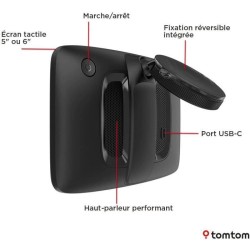 TomTom - GO Professional 6 2eme Génération - GPS Poid Lourd, Bus et