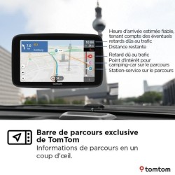 GPS - TOMTOM - GO Camper Tour - Seconde génération - Pour camping -