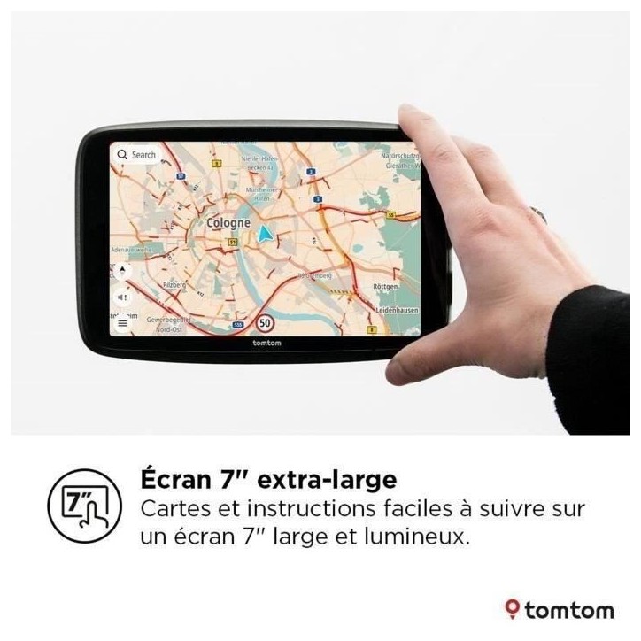 GPS - TOMTOM - GO Navigator 2eme génération - 6 pouces - Mise a jour Wi-Fi - Cartes Europe