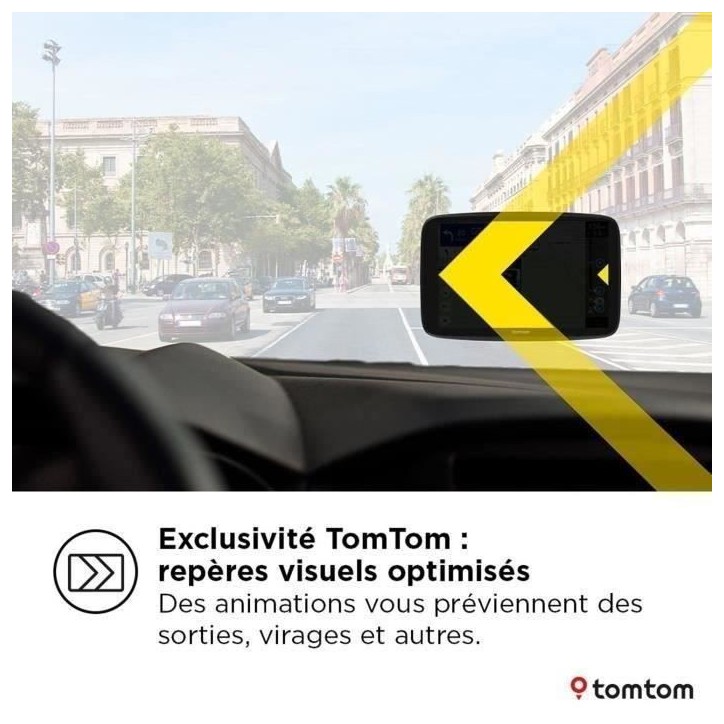 GPS - TOMTOM - GO Navigator 2eme génération - 6 pouces - Mise a jour Wi-Fi - Cartes Europe