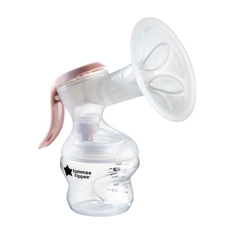 TOMMEE TIPPEE, Tire-lait manuel made for me, ergonomique, silencieux e TOMMEE TIPPEE, Tire-lait manuel made for me, ergonomique, silencieux e
