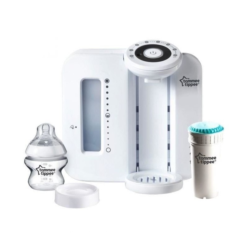 TOMMEE TIPPEE Préparateur Chauffe Biberons, Perfect Prep, Blanc TOMMEE TIPPEE Préparateur Chauffe Biberons, Perfect Prep, Blanc