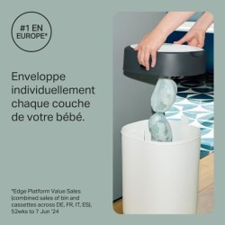 Tommee Tippee - Poubelles a couches - Twist & Click - Anti-Odeurs Anti