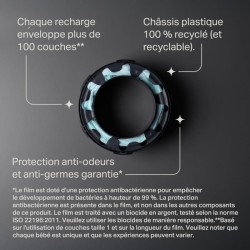 TOMMEE TIPPEE - Recharges pour poubelles a couches - Twist & Click - F
