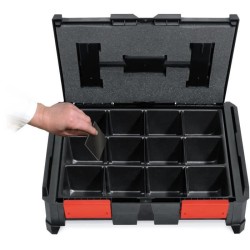 Insert modulable - TOOD - 3 a 12 compartiments - Pour coffret professi