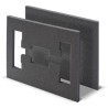 Insert en mousse - TOOD - 2 pieces - Pour coffret professionnel - Embo
