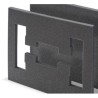 Insert en mousse - TOOD - 2 pieces - Pour coffret professionnel - Embo