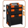 Coffret professionnel - TOOD - Emboîtable - ABS - 46x34x36 cm