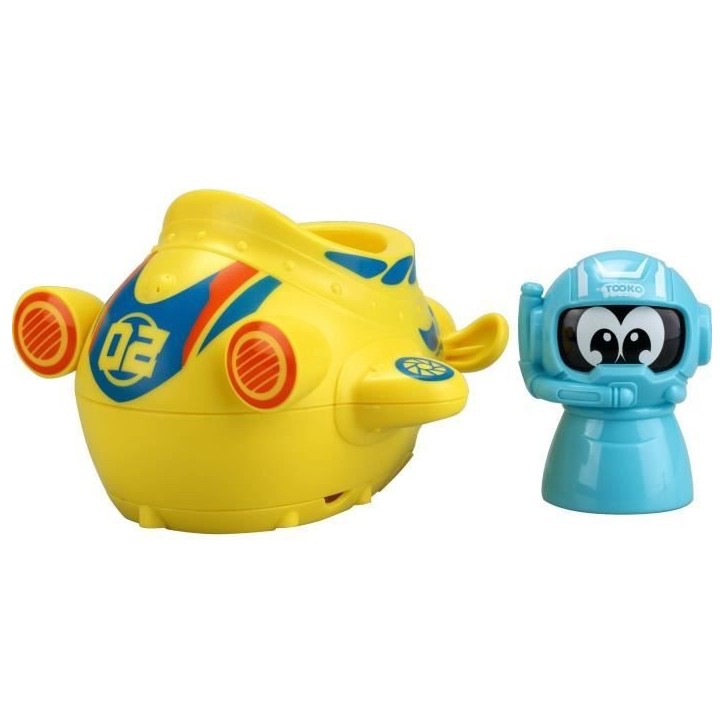Sous-marin motorisé pour enfant - TOOKO - Jaune et bleu - Effets sonores - A partir de 2 ans Sous-marin motorisé pour enfant - TOOKO - Jaune et bleu - Effets sonores - A partir de 2 ans