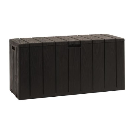 Coffre de jardin BRAVO - Résine - Toomax - Marron - Capacité 270L -