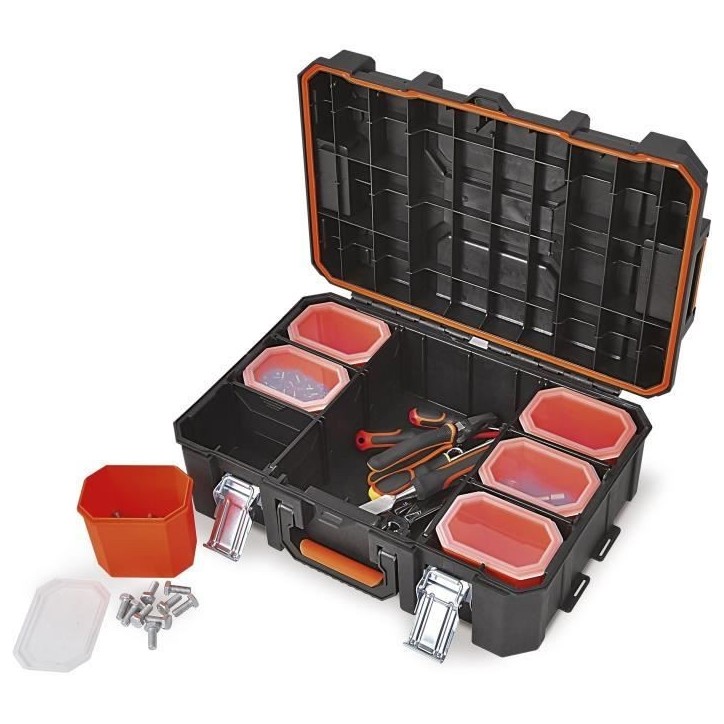 Mallette a outils - TOOD - Étanche - 6 godets - 53x37x18 cm Mallette a outils - TOOD - Étanche - 6 godets - 53x37x18 cm