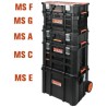 Mallette organiseur - TOOD - 12 godets amovibles - Couvercle transpare